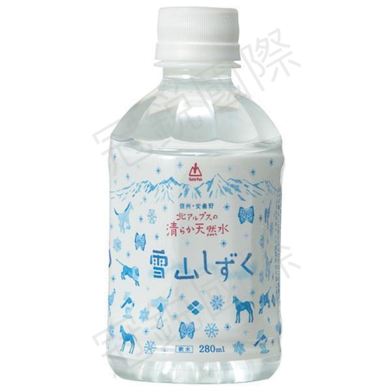 信州安曇野礦泉水280ML