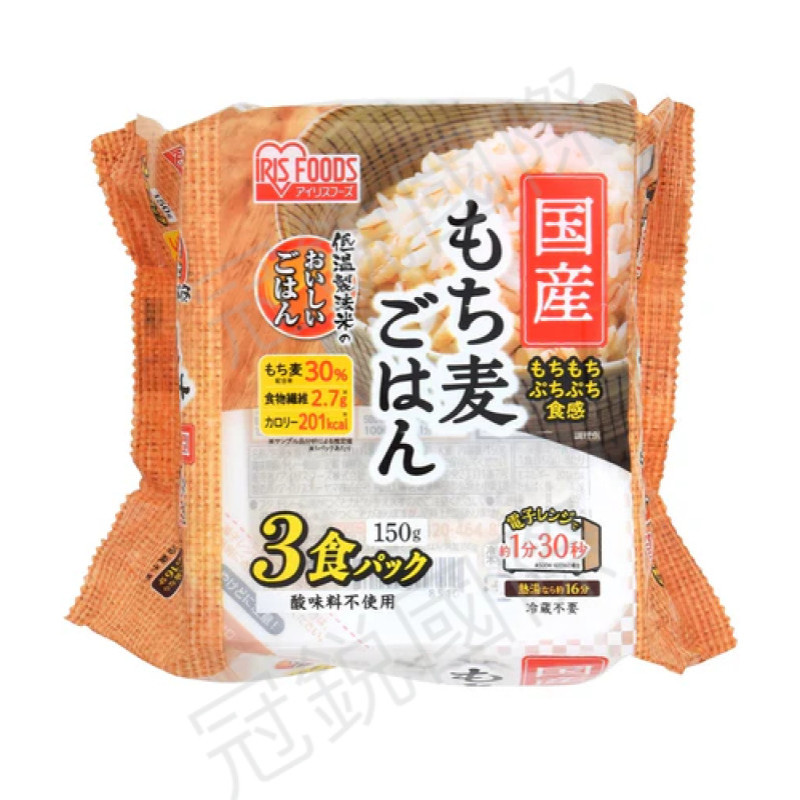 IRIS FOODS 糯麥微波即食飯  3入