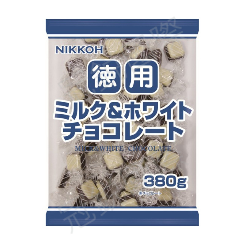 NIKKOH 雙色可可風味塊 450公克