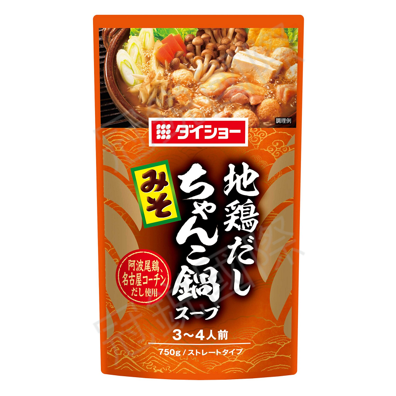 日本Daisho 味噌雞肉風味火鍋高湯