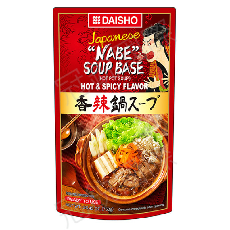 日本Daisho 香辣風味火鍋高湯 