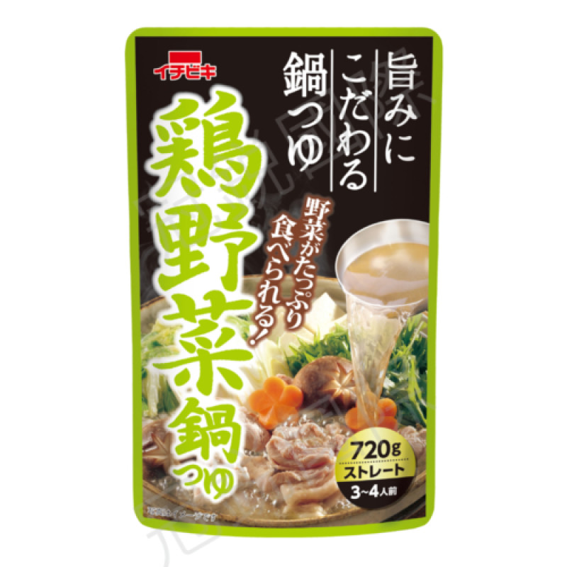 日本Ichibiki 雞肉風味火鍋高湯