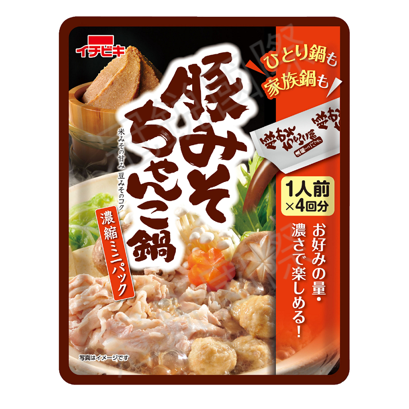 日本Ichibiki 味噌風味火鍋高湯(1人份)