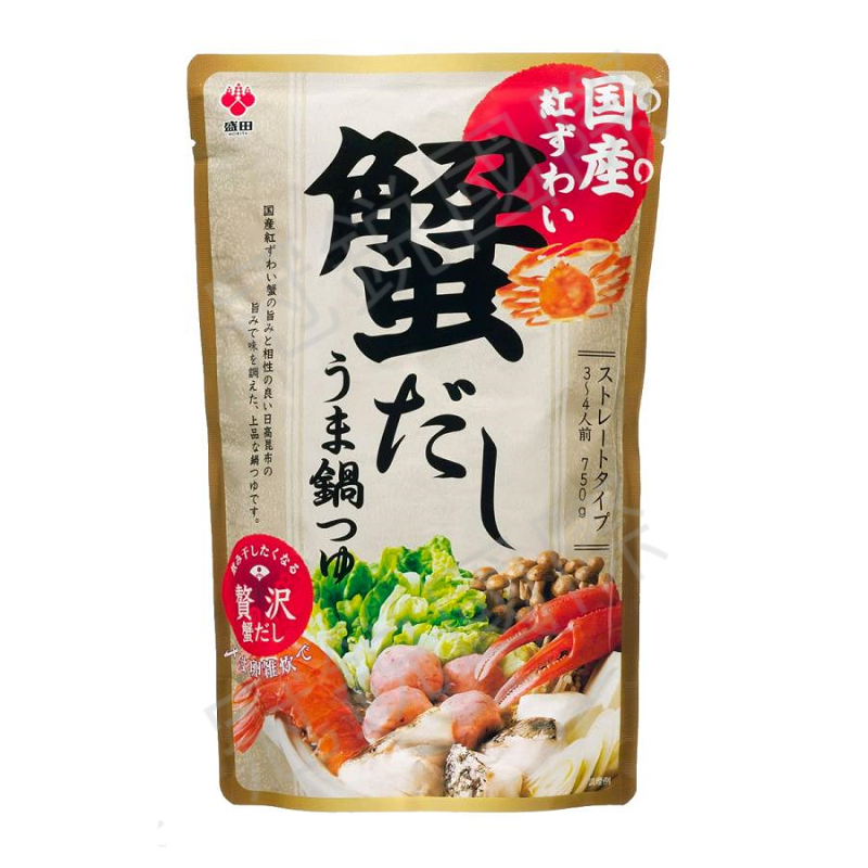 日本盛田 蟹肉昆布風味火鍋高湯